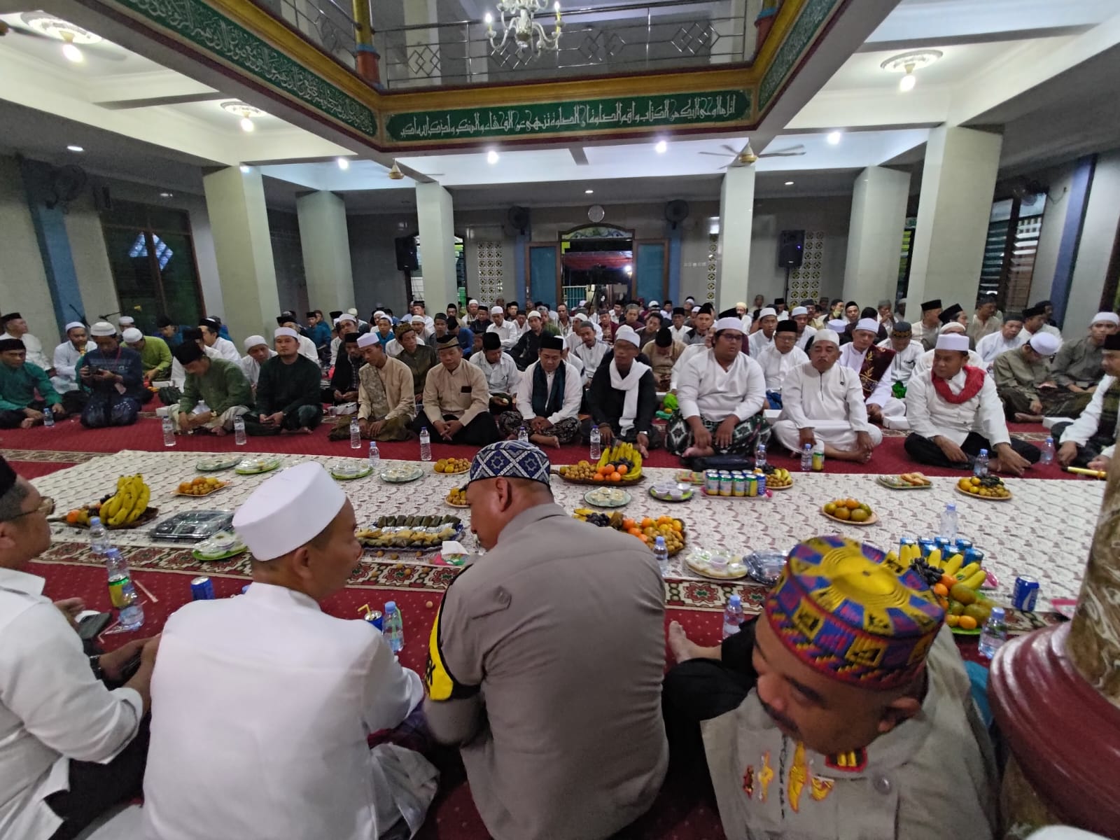 Polsek Pondok Gede Hadir di Peringatan Maulid Nabi, Jaga Kondusivitas Jelang Pilkada 2024 di Pondok Gede