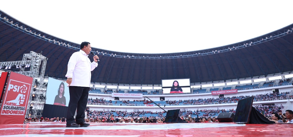 Bicara di HUT PSI, Prabowo Bangga Anak-anak Muda Putuskan Ikut Politik