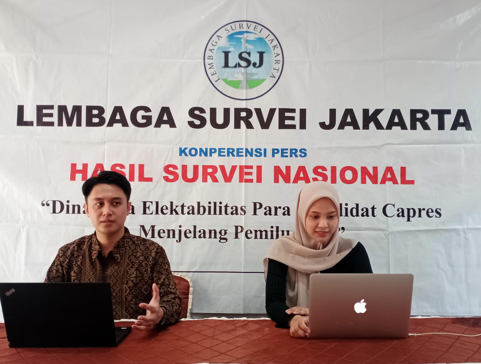 LSJ : Elektabilitas Prabowo - Gibran Melesat, Pilpres 2024 Berpotensi Satu Putaran Saja