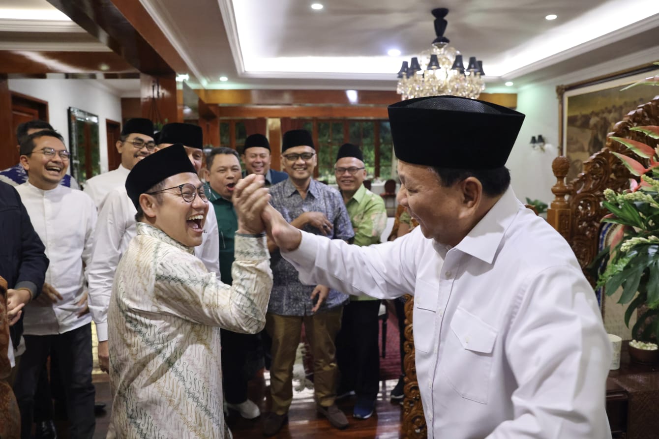 Gerindra PKB Silaturahmi, Prabowo Suarakan ‘Indonesia Terus Maju