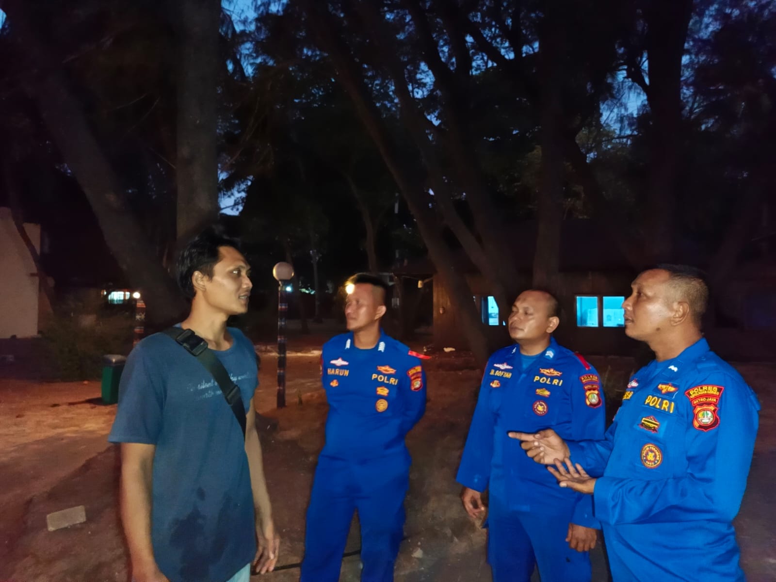 Team Patroli Satpolair Polres Kepulauan Seribu Tingkatkan Keamanan di Wilayah Perairan Pulau Pari