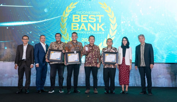 Bank DKI Raih Penghargaan Pada Ajang Indonesia Banking Service Excellence 2024