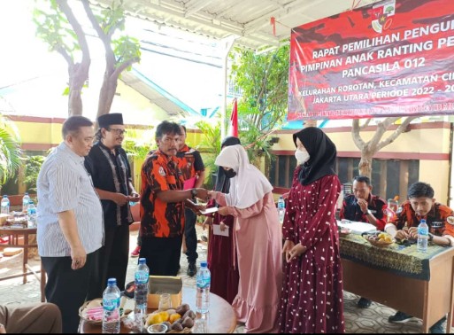 Hendra Maulana Terpilih Menjadi Ketua Anak Ranting PP RW 012 Kelurahan Rorotan