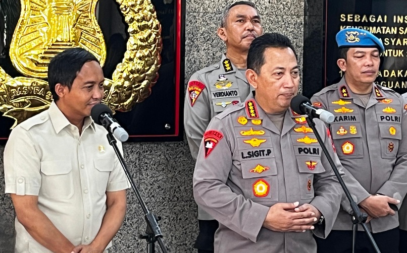 Menhut Raja Juli Temui Kapolri Bahas Penegakan Hukum Kehutanan