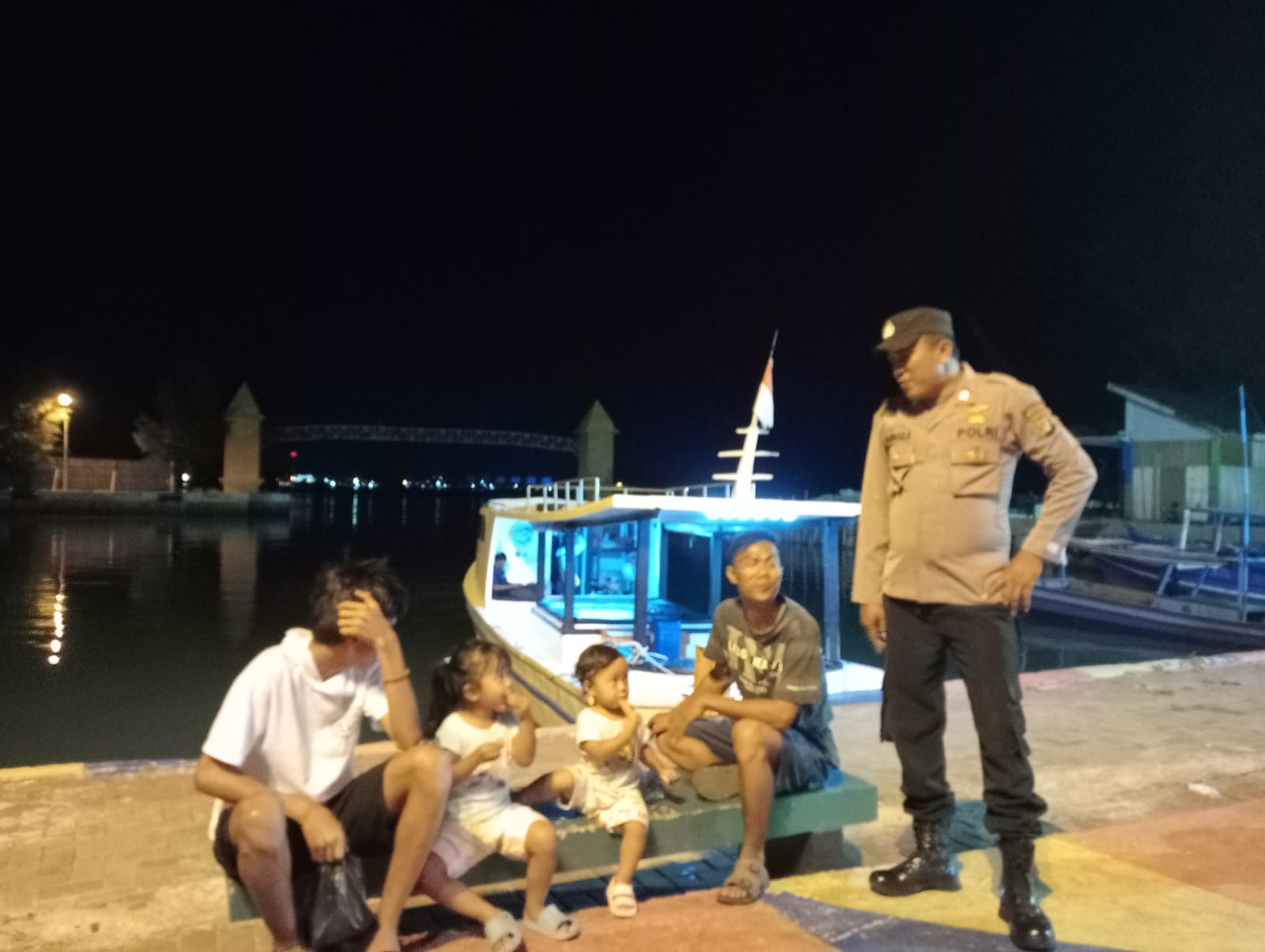 Patroli Roda Dua Pulau Harapan Tangkal Kenakalan Remaja