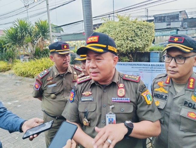 Kasatpol PP Jaktim Muhammadong  Sebut Tak Ada Penolakan Pedagang Ikan saat Direlokasi ke Lokbin