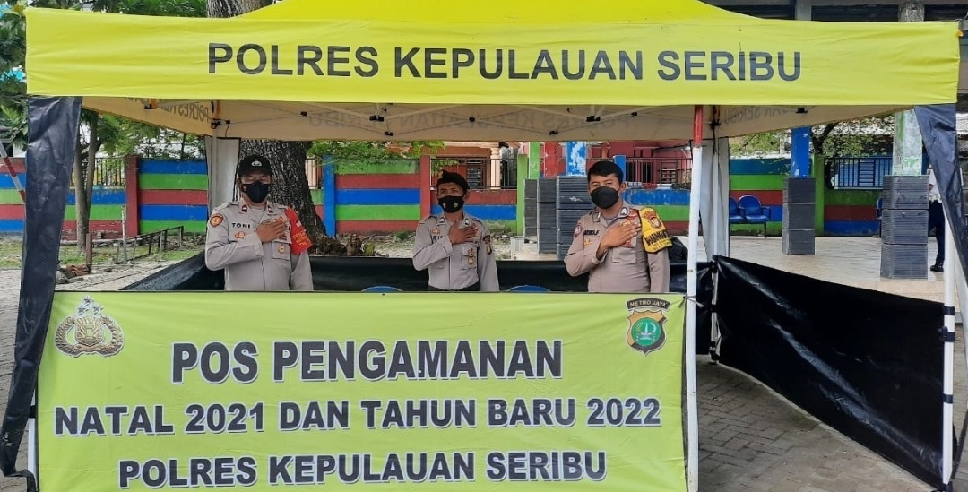 Jelang Nataru, Polres Kepulauan Seribu Siapkan 5 Pospam Antisipasi Mobilitas Masyarakat Saat Liburan