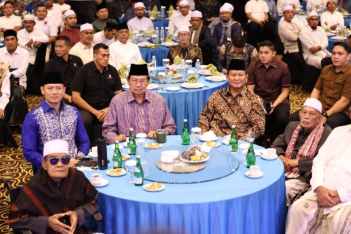 Prabowo Subianto Hadiri Peringatan 19 Tahun Tsunami Aceh Bersama SBY dan AHY