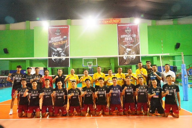 Wakapolda Metro Jaya Dampingi Kapolri Cek Persiapan Volley Ball Putaran ke-2 Piala Kapolri