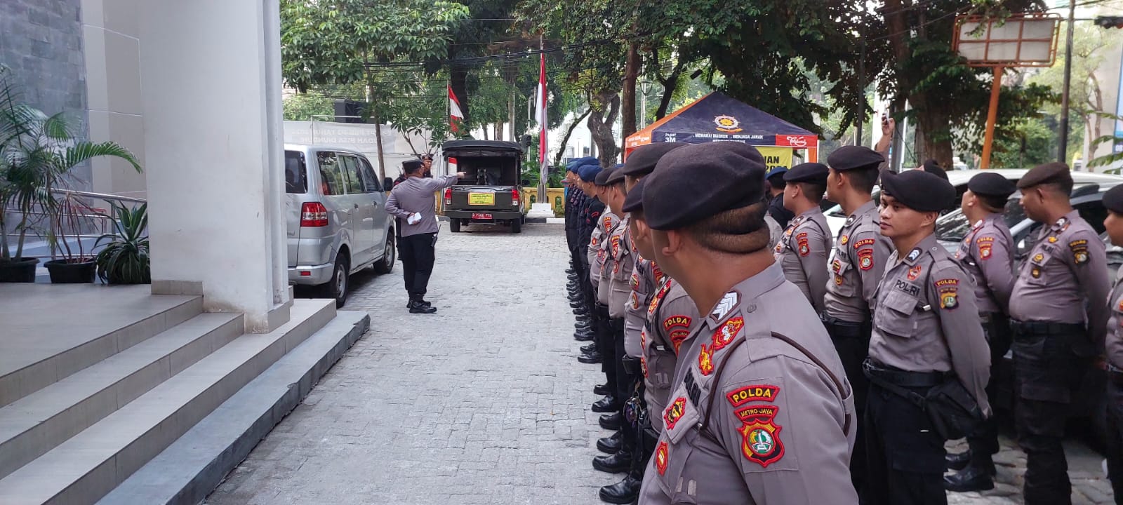 468 Personel Disiagakan Amankan Kampanye Cagub Dan Cawagub Jakarta Hari Ini