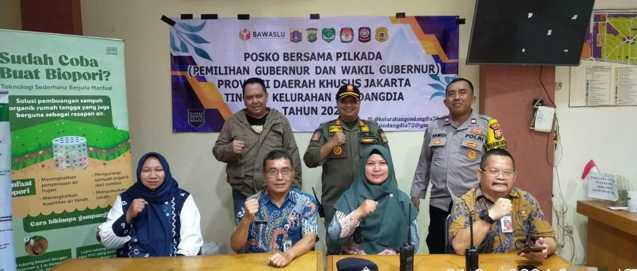 Sukseskan Pilkada Serentak Bersama Tiga Pilar Gondangdia