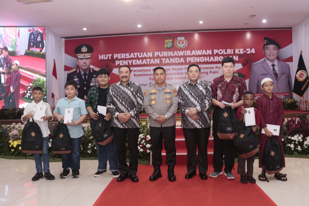 Peringatan Hut ke-24 Persatuan Purnawirawan Polri (PP Polri) Polda Metro Jaya