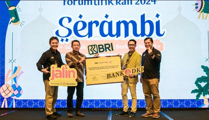 Kolaborasi Bank DKI dan PT Jalin Pembayaran Nusantara, Kini Nasabah Bank DKI Bisa Tarik Tunai Tanpa Kartu di ATM BRI