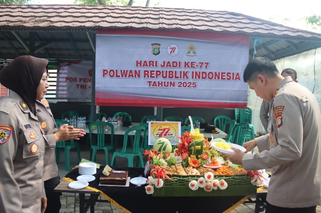 Polres Kepulauan Seribu Gelar Syukuran Sederhana HUT Polwan ke-77 di Marina Ancol