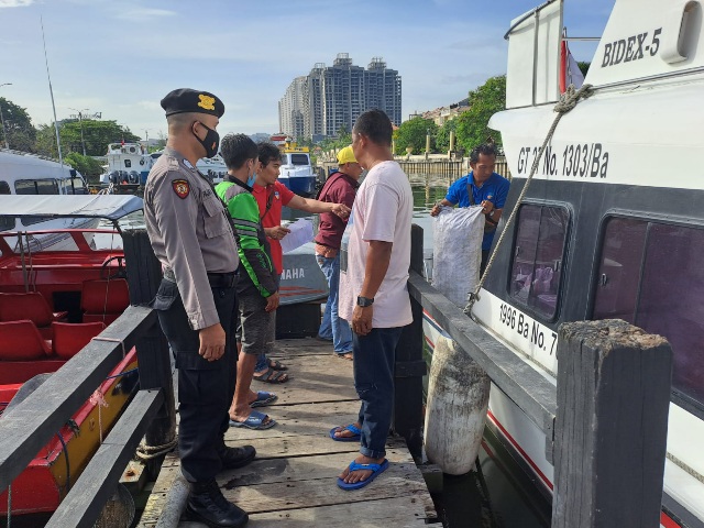Sat Pam Obvit Laksanakan Pengamanan di Dermaga Keberangkatan Marina Ancol