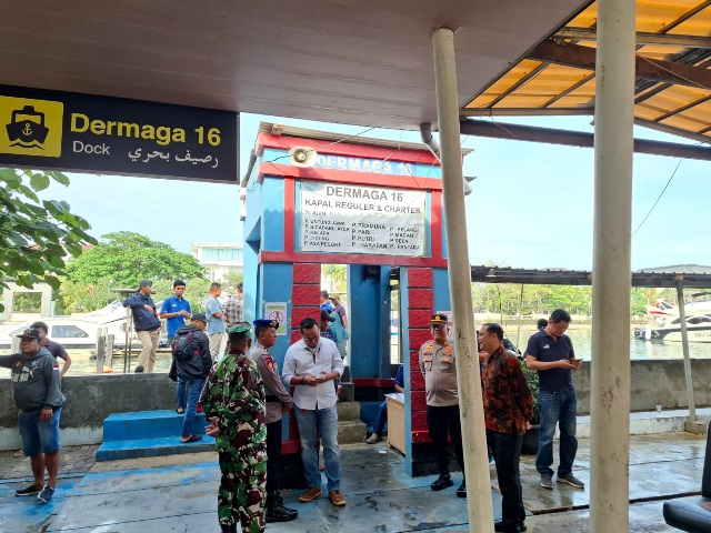 Polres Kepulauan Seribu Amankan Keberangkatan Wisatawan di Dermaga Marina Ancol, Imbau Keselamatan di Laut  