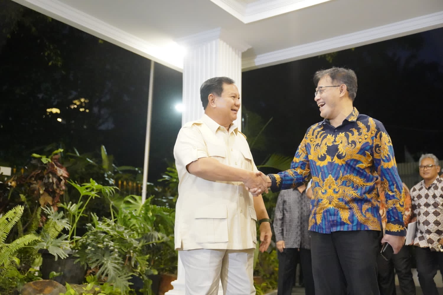 Bertemu di Kertanegara, Prabowo dan Budiman Sudjatmiko Bahas Pentingnya Persatuan