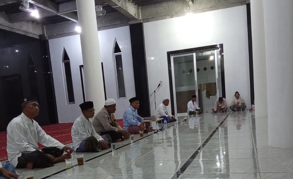 Bhabinkamtibmas Pulau Harapan, Polres Kepulauan Seribu Gencar Gelar Pengajian Ta'lim di Masjid Al-Hidayah
