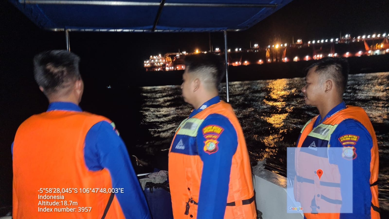 Tim Patroli Polair Polres Kepulauan Seribu melaksanakan Patroli Laut dan Sambang Di Perairan Pulau Bidadari 