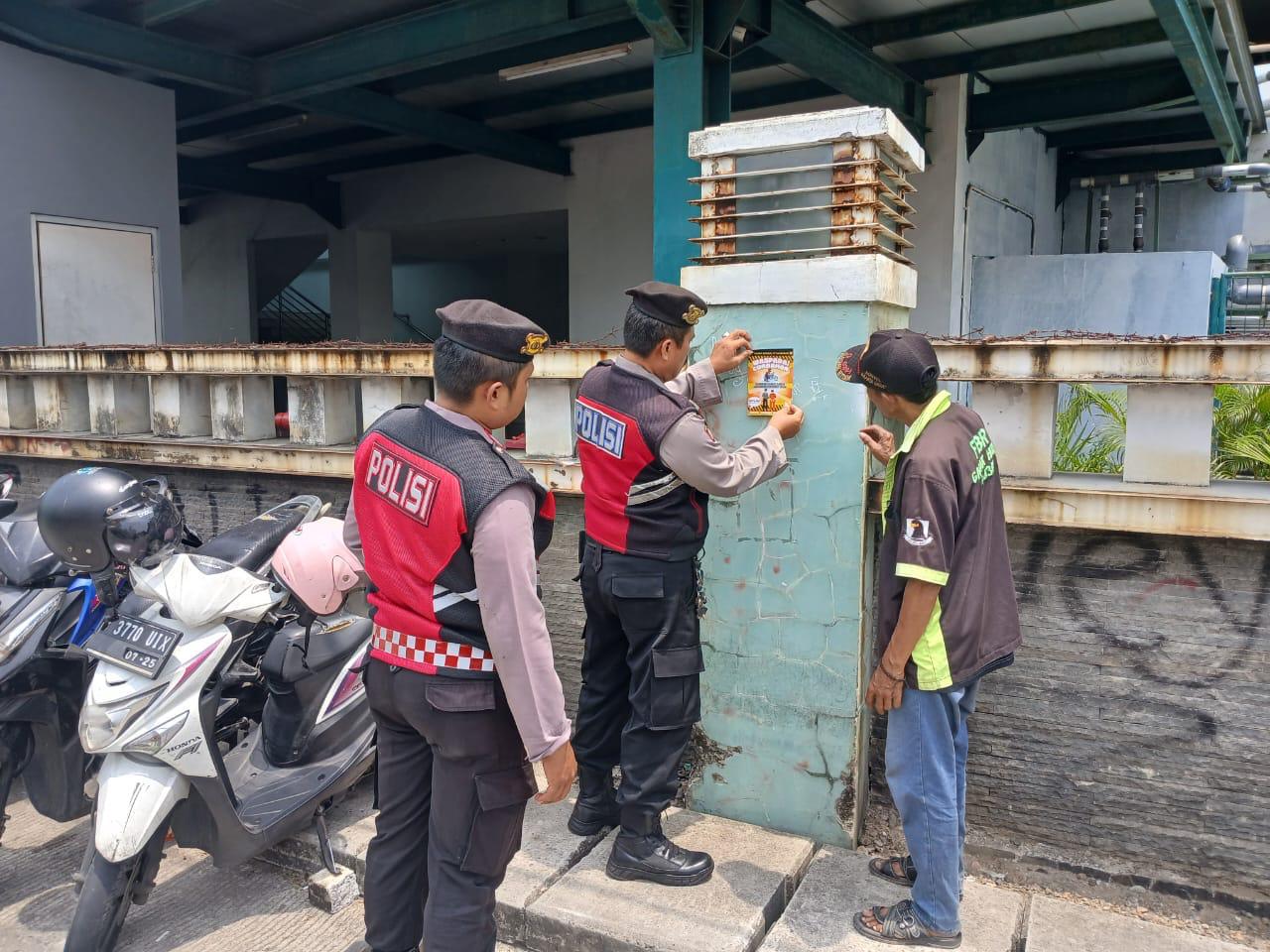 Cegah Curanmor, Polsek Grogol Petamburan Amankan Belasan Sepeda Motor dalam Kegiatan Gembok Kamtibmas