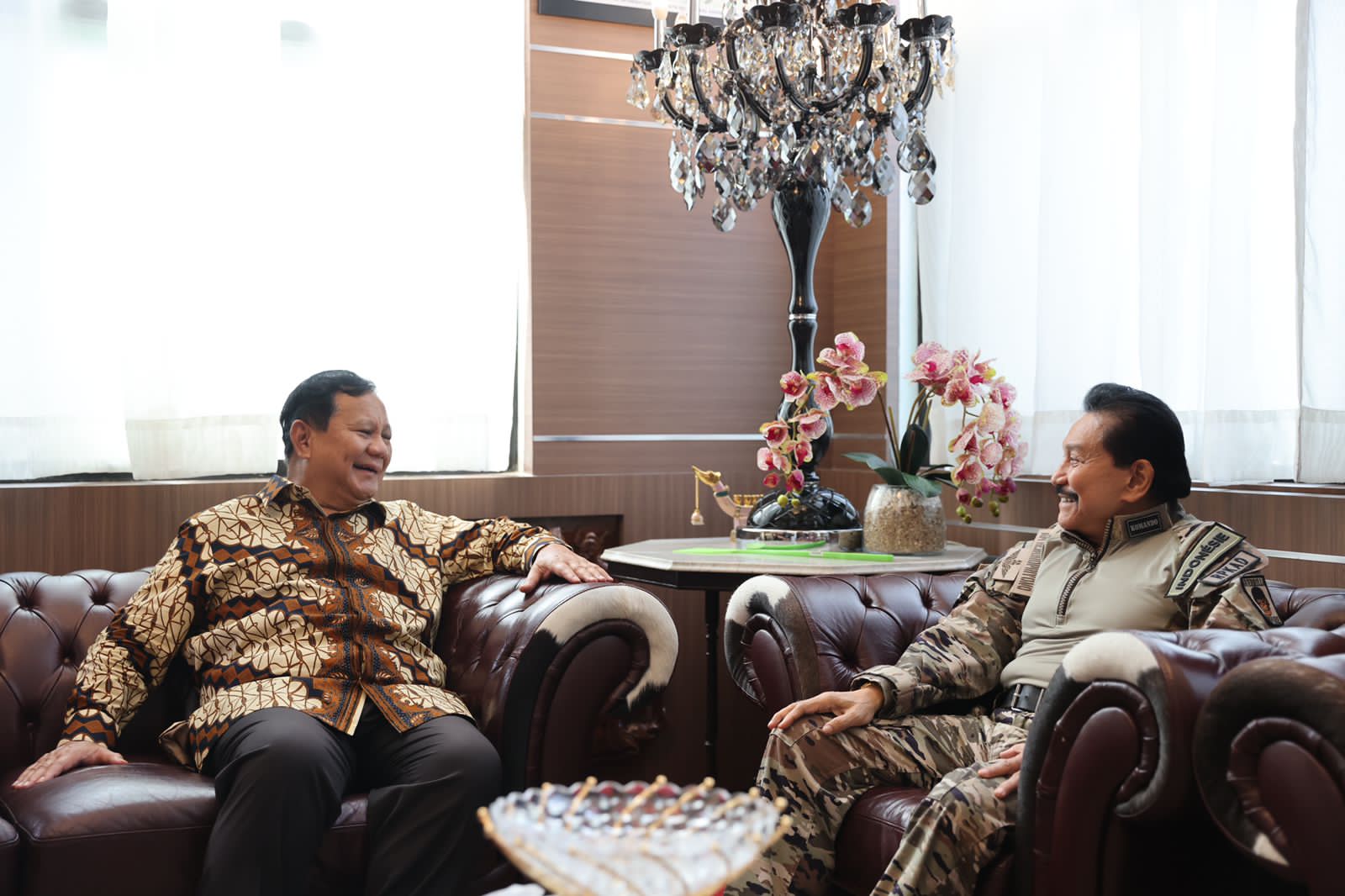 Hendropriyono: Prabowo Selalu Memberi Warna di Lingkungannya