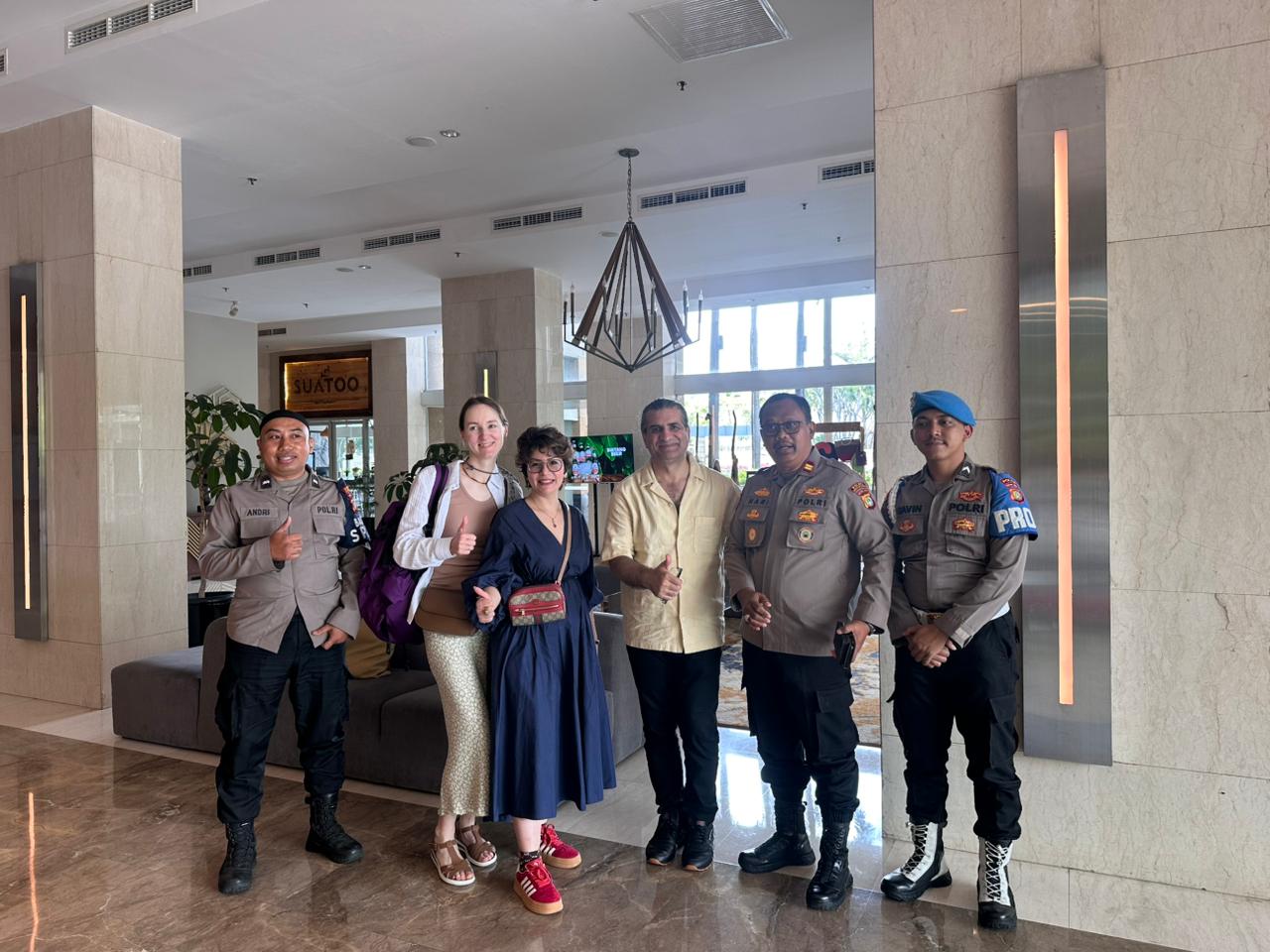 WNA asal Rusia Apresiasi Pelayanan Cepat Polres Kepulauan Seribu