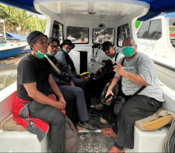 Pencarian Lima Jurnalis Hilang Liput Anak Krakatau Memasuki Hari ke-4, KRI Dikerahkan