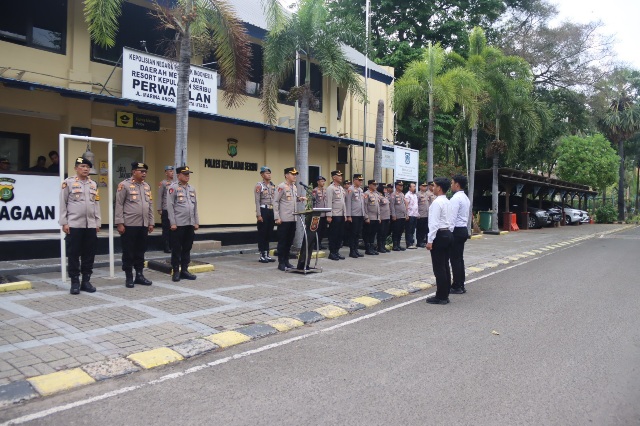 Kapolres Kepulauan Seribu: “Pemimpin Hebat Lahir dari Anggota yang Hebat dan Disiplin”