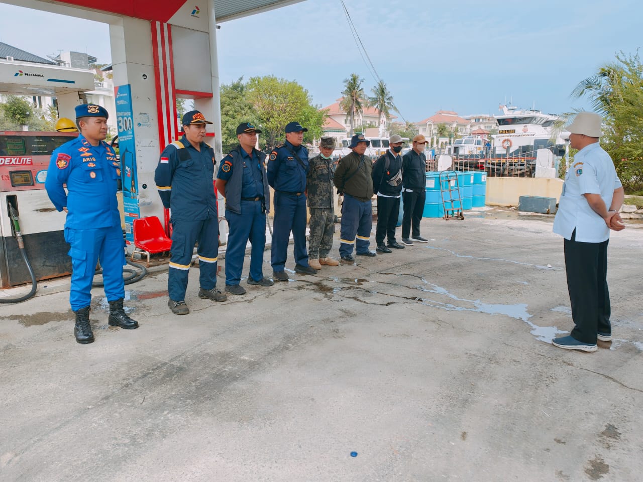 Jaga Keamanan Laut Pulau Seribu, Sat Polair Polres Kepulauan Seribu Gandeng Sudin KPKP