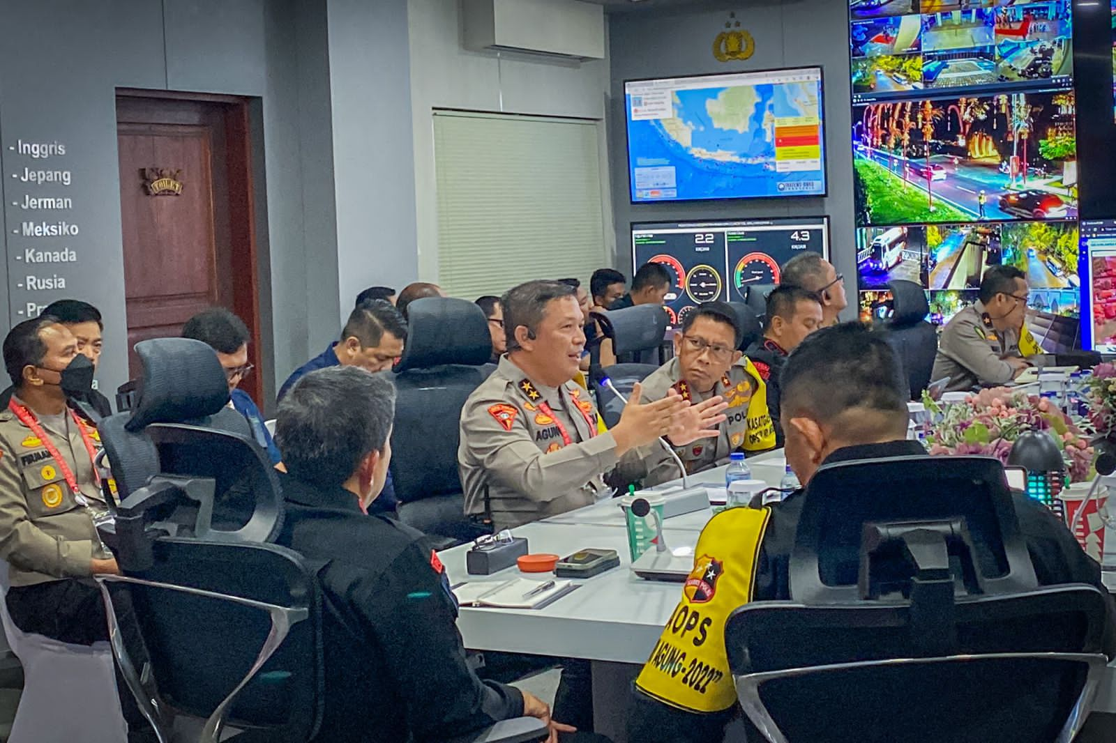 Polri Lakukan Penebalan Pengamanan KTT G20 Di Kuta, Seminyak dan Legian