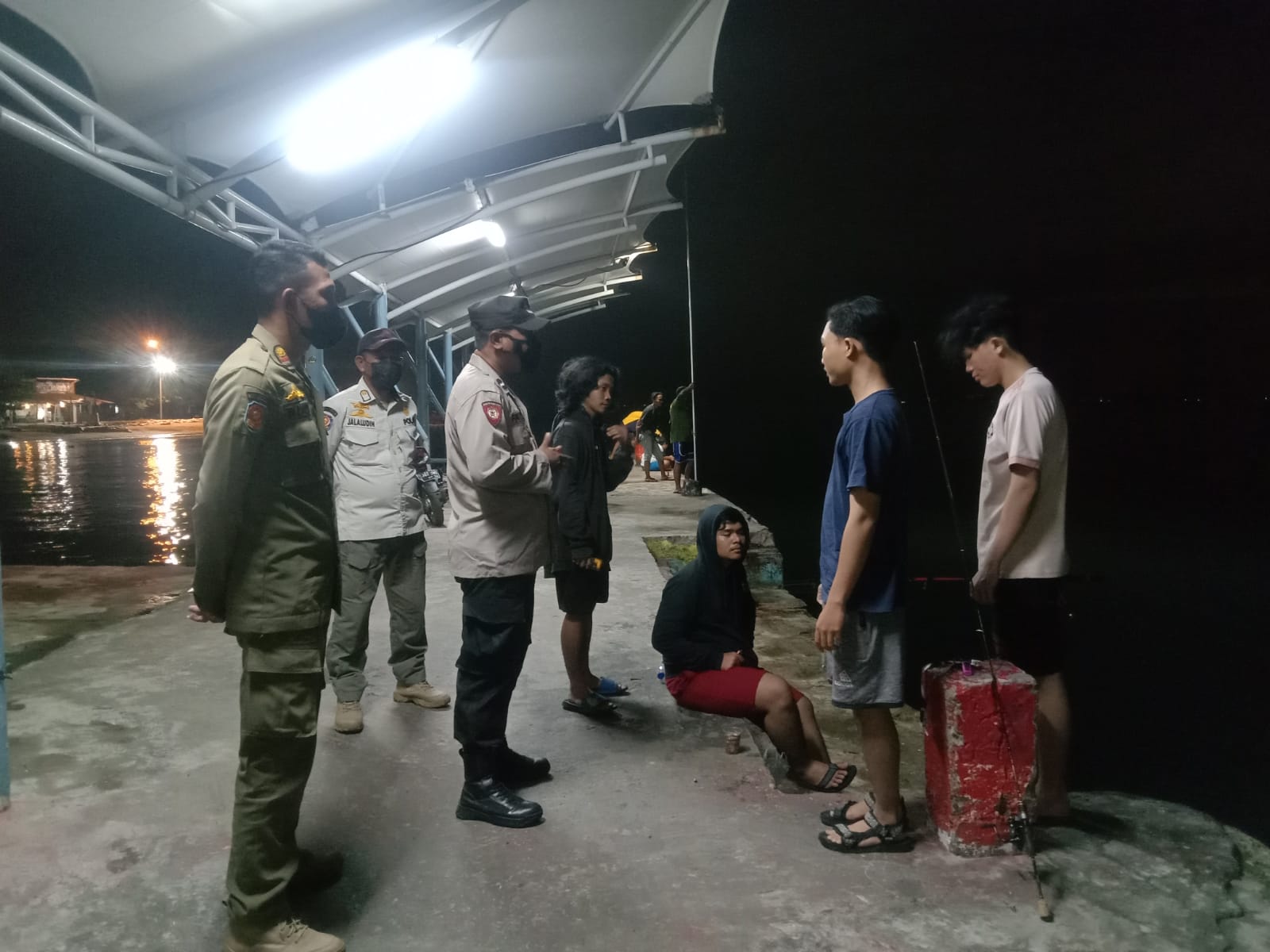Patroli Malam Polsek Kepulauan Seribu Selatan Sebuah Pelayanan Prima untuk Ciptakan Sitkamtibmas Kondusif