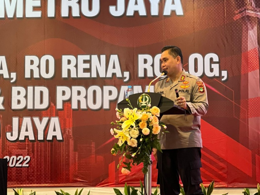 Kapolda Metro Jaya Berikan Arahan Kepada Satker Fungsi Pengawasan, Pembinaan dan Humas Jajaran Polda Metro Jaya.