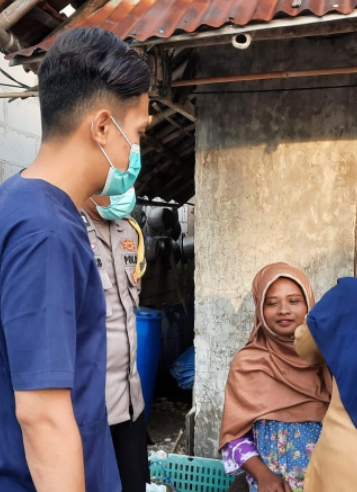 Door to Door, Polsek Kep Seribu Selatan Adakan Vaksinasi Booster Ramadhan di 4 Pulau