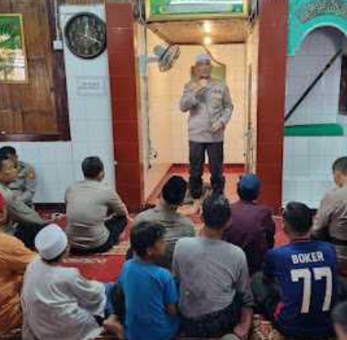 Masjid Jami Al-Alam Cilincing Jakarta Utara menjadi sasaran Program Pelaksanaan Vaksinasi Presisi Polda Metro Jaya