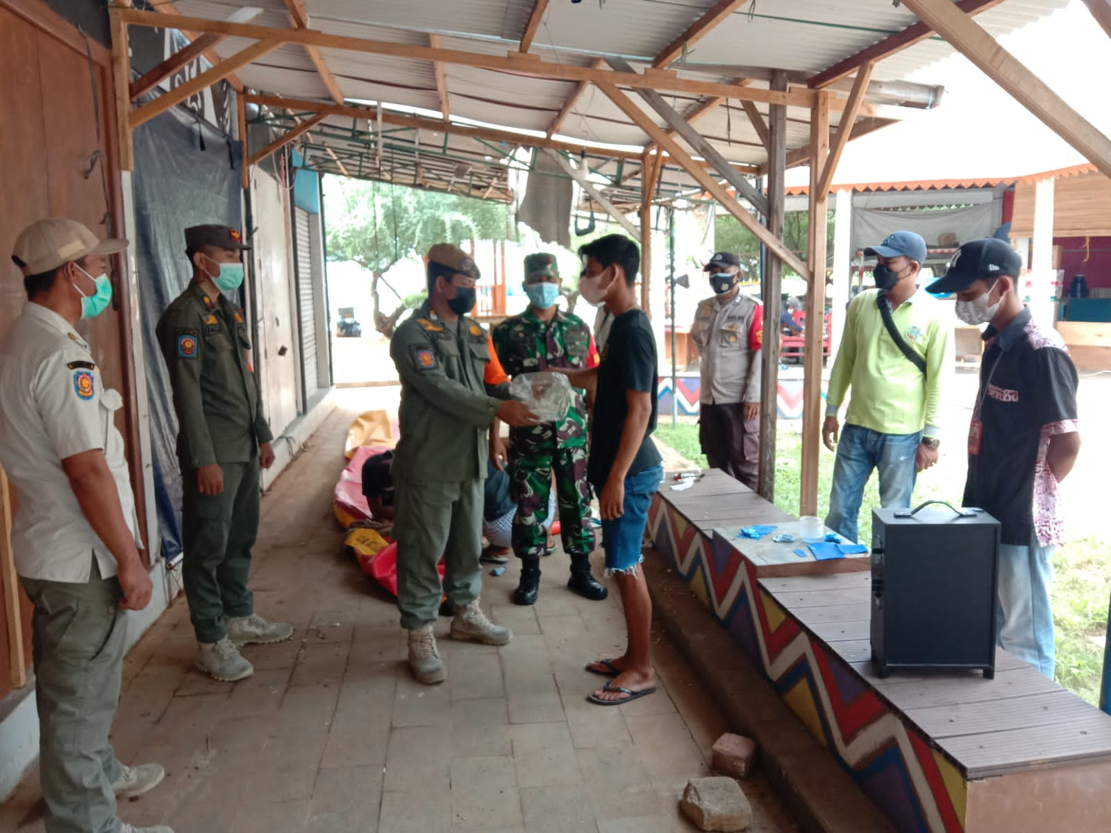 Gelar Ops Yustisi Gabungan di 2 Pulau, Pulau, Polsek Kep Seribu Selatan Temukan 8 Pelanggar ProKes