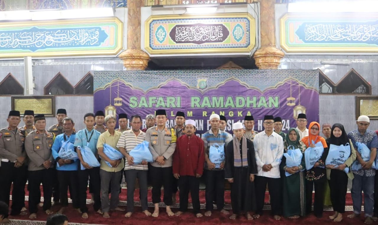 Polresta Bandara Soekarno-Hatta Gelar Safari Ramadhan