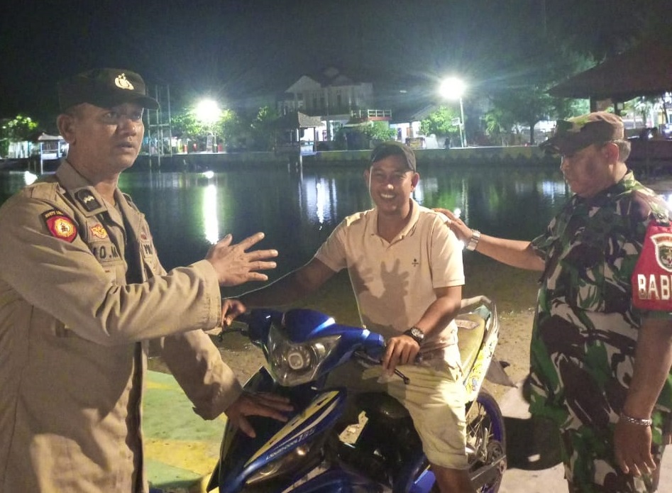 Patroli Malam TNI/Polri Jaga Kamtibmas Cegah Kenakalan Remaja