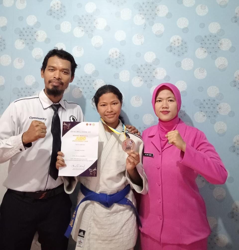 Firdaulah Nahda, Siswi SMPN 269 Jakarta Putri Bripka Andri Setiawan, SH, Raih Juara 3 di Kejuaraan Internasional Judo di Penang Malaysia Meski Alami Cidera