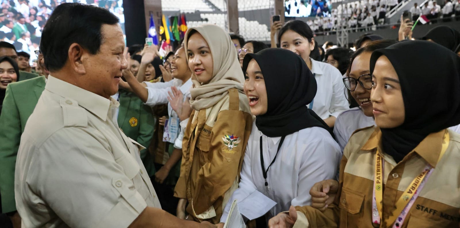 Prabowo Ajak Mahasiswa Kerja Keras Bangun Bangsa: Kemerdekaan Bukan Hadiah