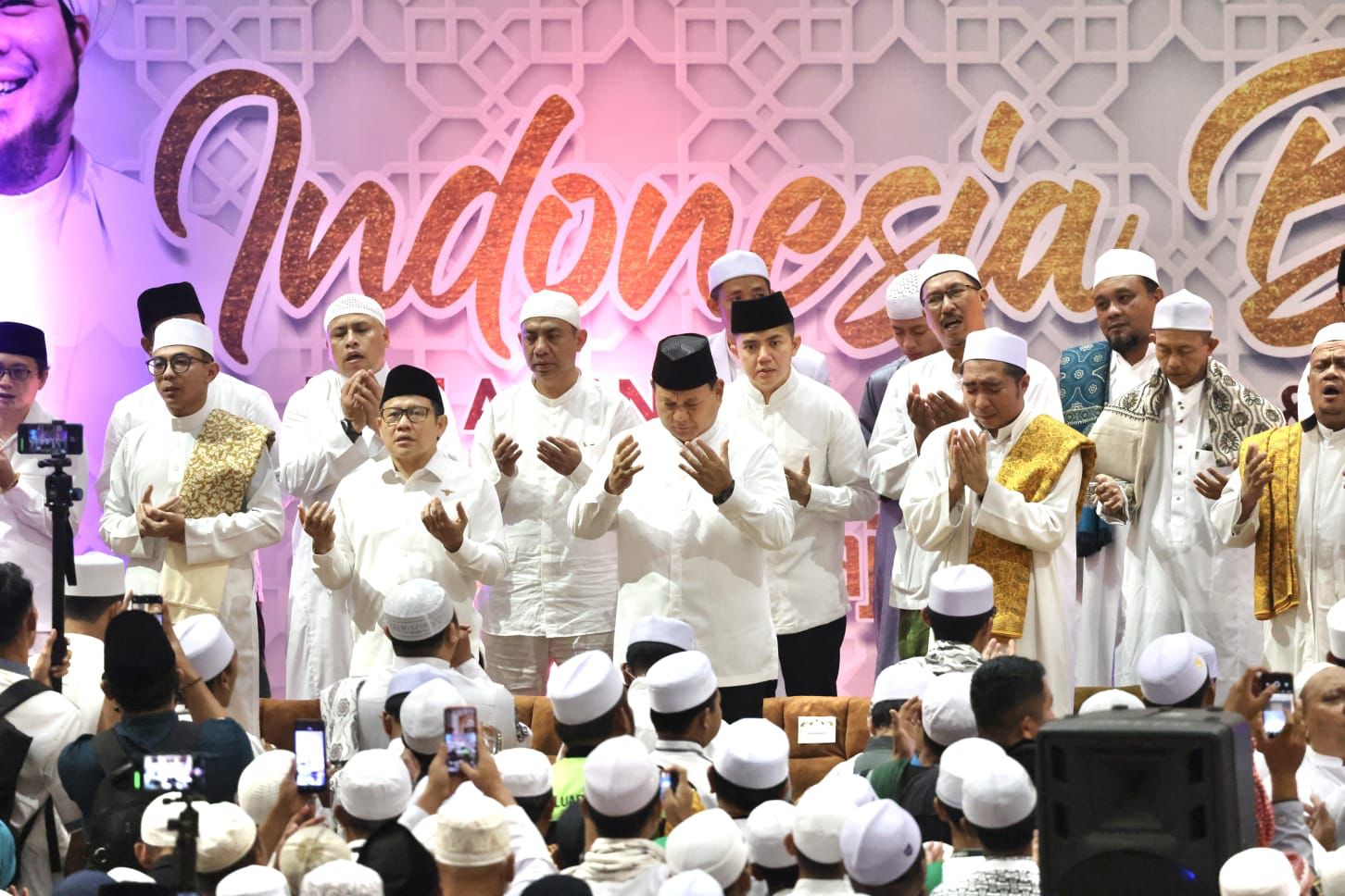 Hadiri Halal Bihalal Majelis Riyadul, Prabowo Bersyukur Indonesia Bersatu Atasi Pandemi Covid-19