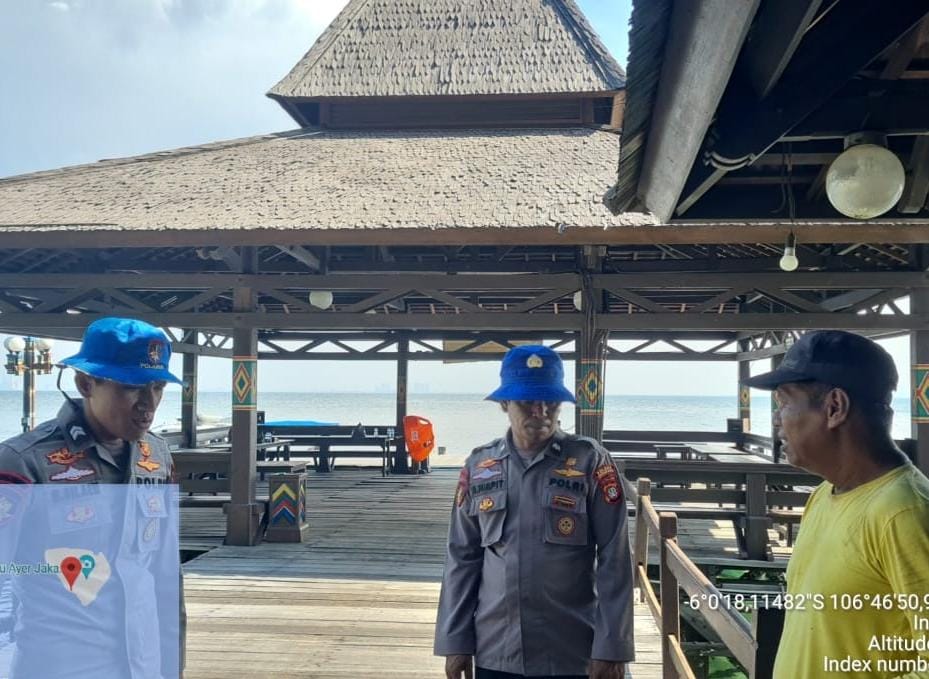 Patroli Polair Polres Kepulauan Seribu Jaga Kamtibmas