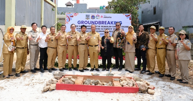 Dukung Penanganan Pengolahan Sampah, Bank Jakarta Siap Bangun Biodigester Komunal di Jakarta Utara