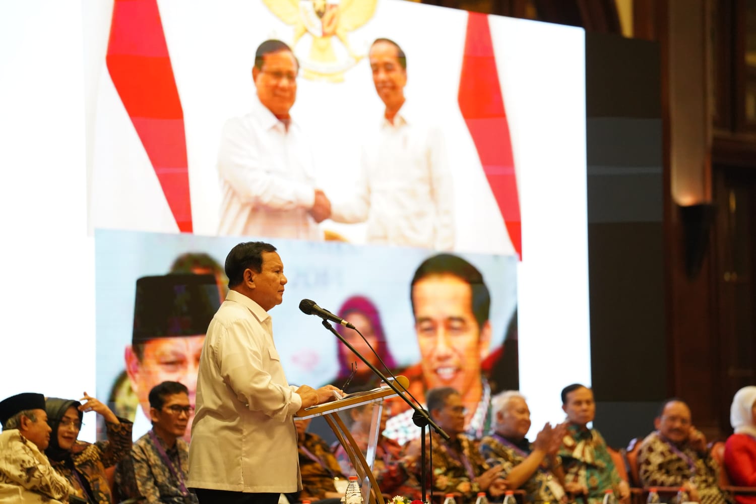 Prabowo Subianto: Saya Sering Dihujat Difitnah, Terakhir Dibilang Mencekik Wamen