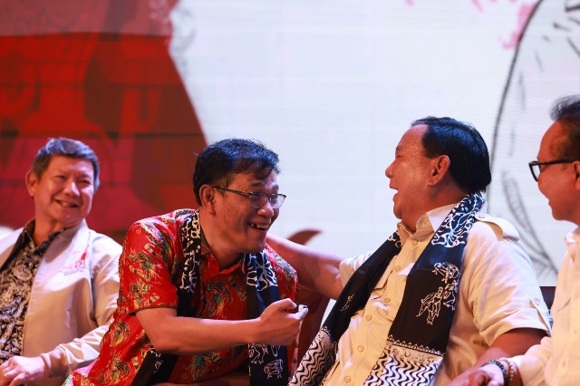 Didukung Budiman Sudjatmiko, Prabowo: Beliau Cemerlang Pemikiran dan Bersih Hatinya