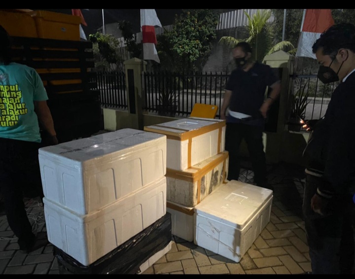 3 Pelaku Penyelundup Benih Lobster, Dibekuk Personil Unit Reskrim Polsek Sunda Kelapa