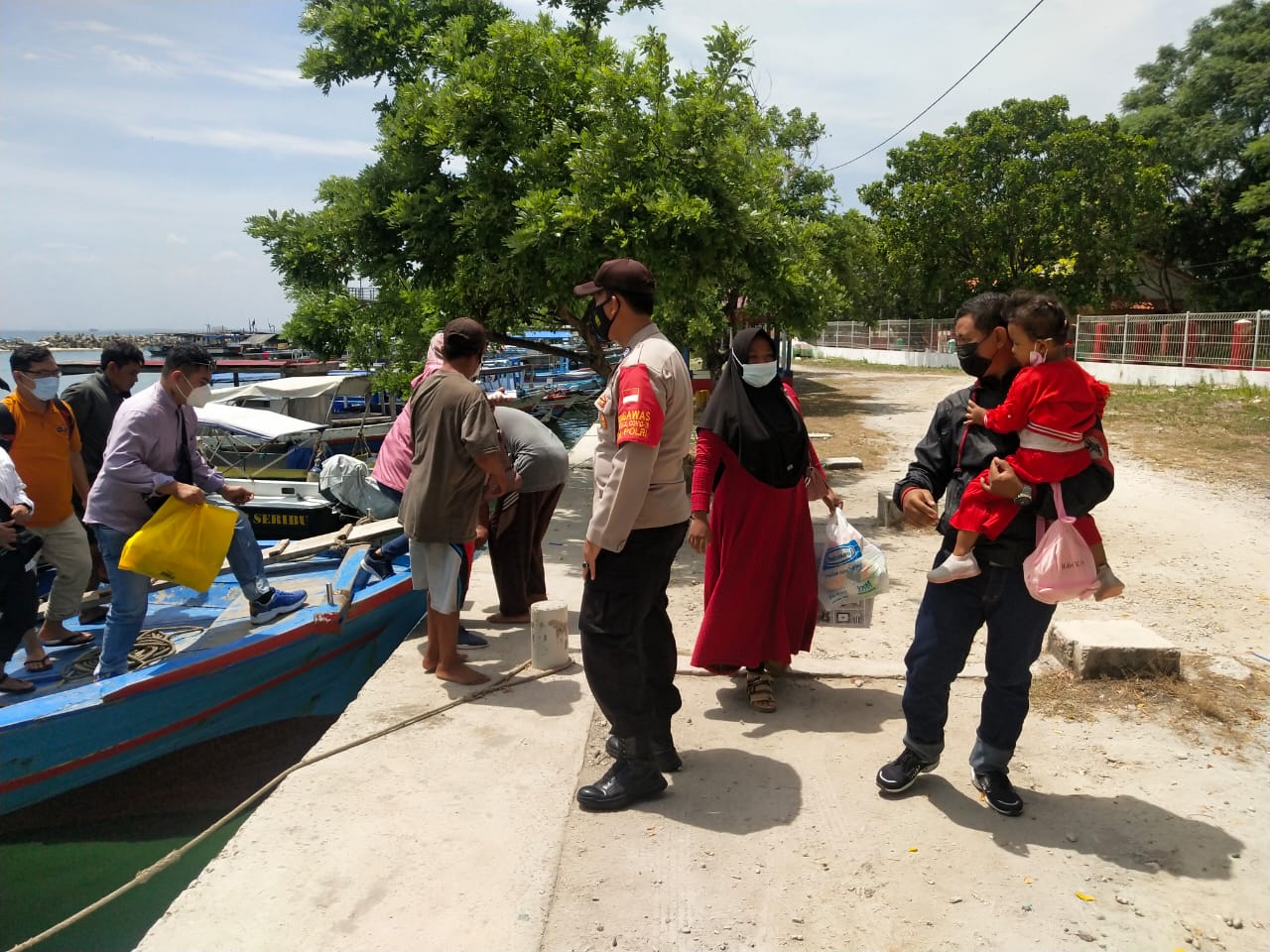 Gelar Ops Yustisi Gabungan, Polsek Kepulauan Seribu Selatan Dapati 5 Pelanggar ProKes