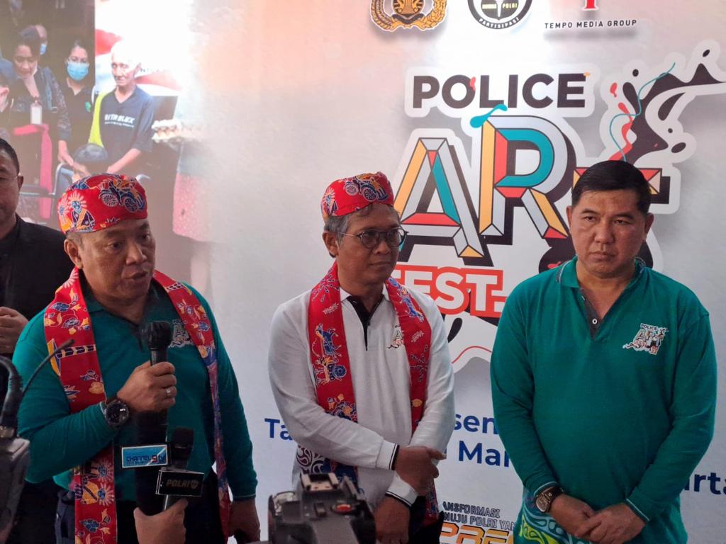 Lewat Police Art Festival, Polri Ingin Wujudkan Lingkungan Ramah Disabilitas dan Buka Ruang Kritik