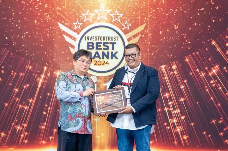 Bank DKI Sabet Penghargaan Best Bank 2024