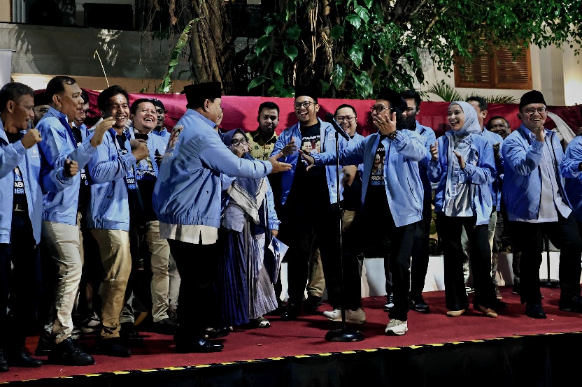 Gabungan Relawan dari Elemen Muhammadiyah, LDII, HMI dll Deklarasi Dukung Prabowo-Gibran