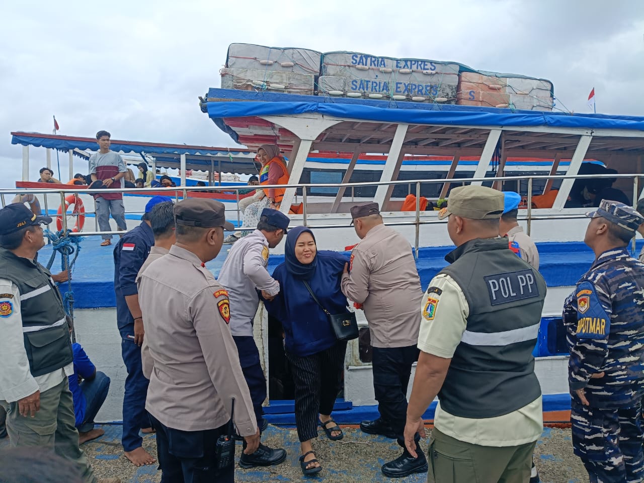 Pos Pengamanan Nataru di Pulau Tidung Hadirkan Rasa Aman bagi Warga dan Wisatawan